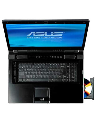 Не работает клавиатура на ноутбуке Asus W90V